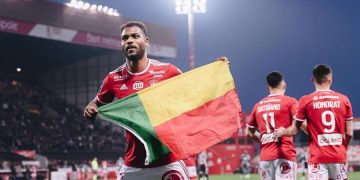 Steve Mounié franchit la barre des 300 matchs en club