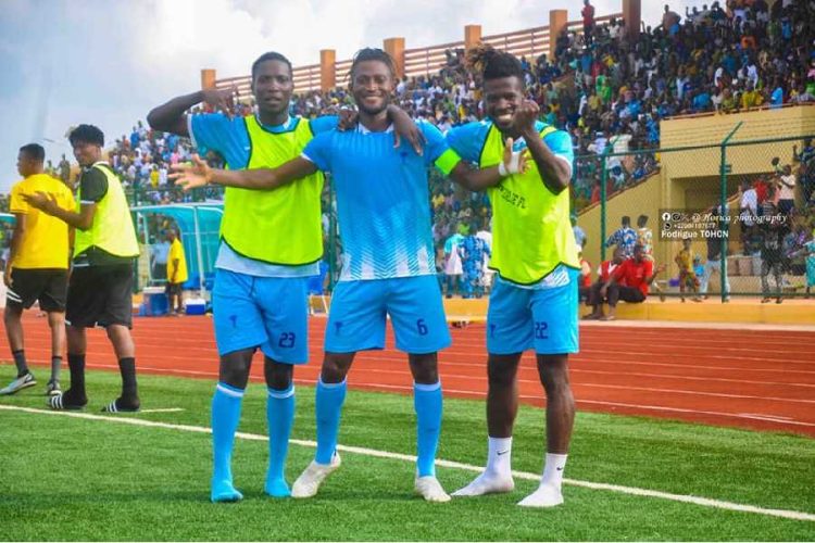 Dadjè FC écrit l'histoire et se qualifie pour une compétition