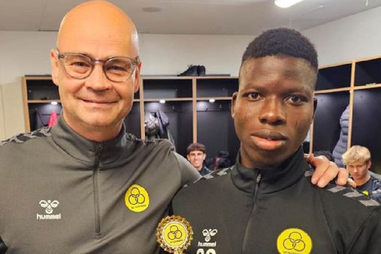 Yamirou Ouorou, élu meilleur joueur d&rsquo;octobre à l&rsquo;AC Horsens U19