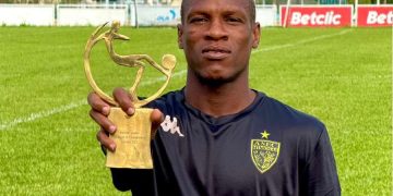 Romaric Amoussou sacré meilleur joueur étranger de la Ligue 1 ivoirienne 2024/25