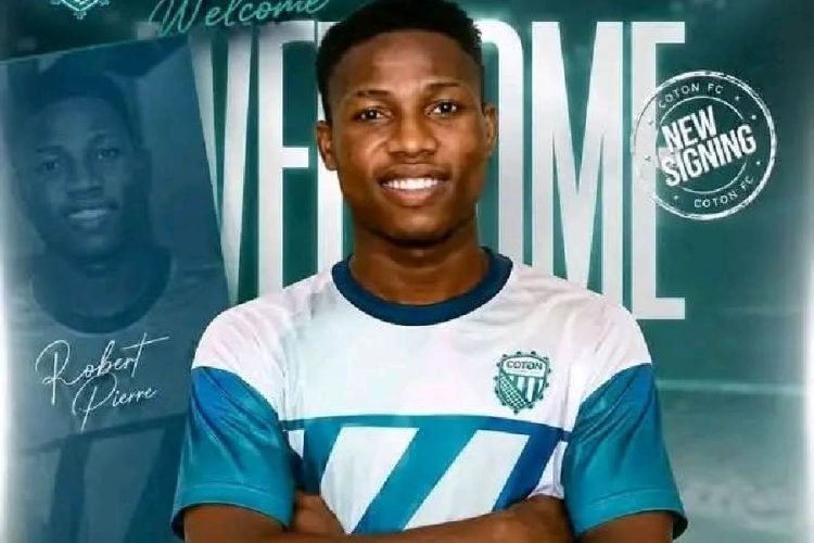 Coton FC recrute Pierre Robert Gohoun