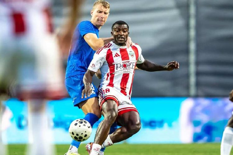 De retour de sélection, Joseph Oloko brille avec le FK Liepāja