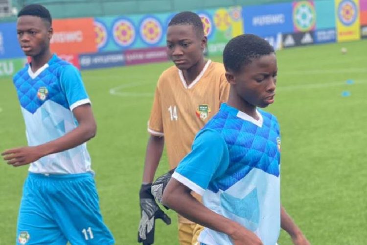 Les Guépards U15 s’inclinent face à l’Écosse en Coupe du monde